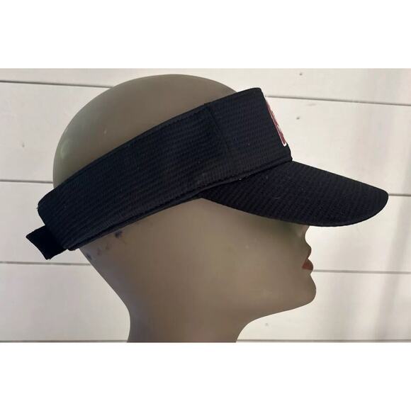 Marcos Pizza Crew Visor Black Hook & Loop Closure OSFM - Picture 2 of 6
